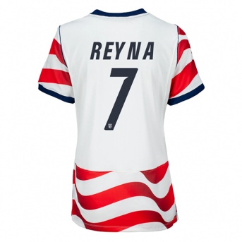 Billige Fotballdrakt Forente stater Giovanni Reyna #7 Replika Hjemmedrakt Dame VM 2026 Kortermet